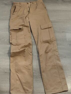 Women's Cargo Pants in Khaki - Casual Utility Style